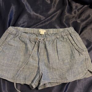 J. Crew Women's Athletic Blue Jean Color Shorts XS